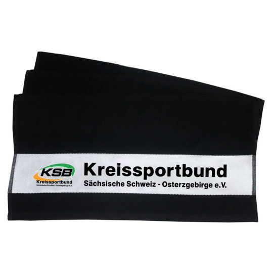 KSB SOE Duschtuch schwarz