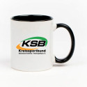 KSB SOE Tasse schwarz/weiss
