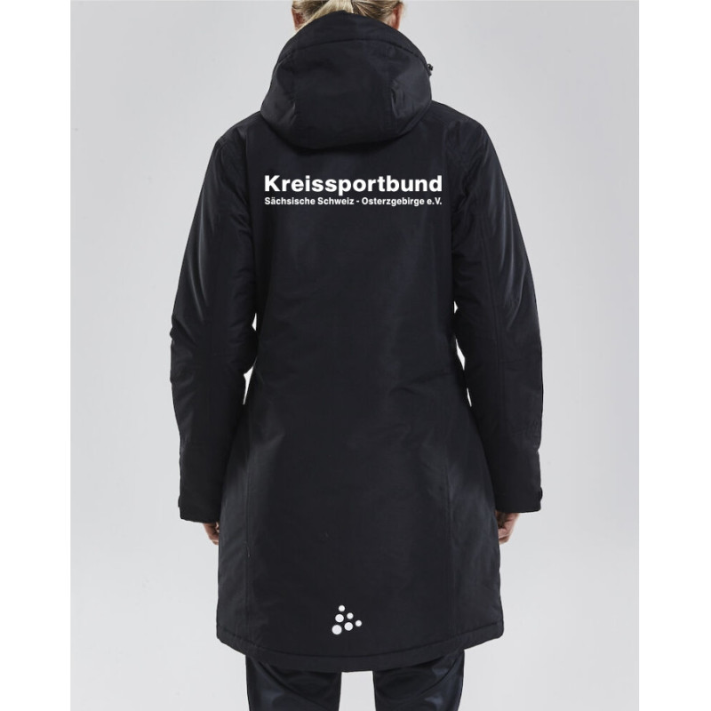 KSB SOE Damen Parka schwarz