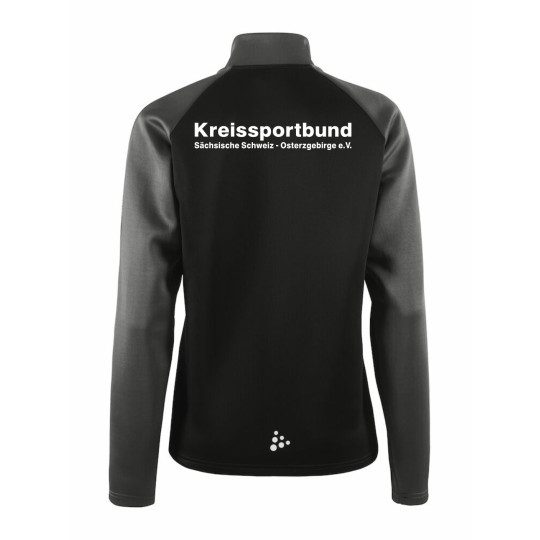 KSB SOE Damen Trainingsjacke schwarz