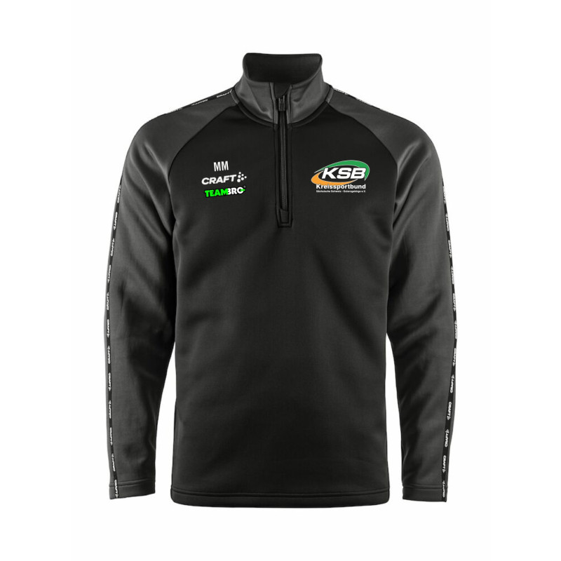 KSB SOE Herren ZipTop schwarz