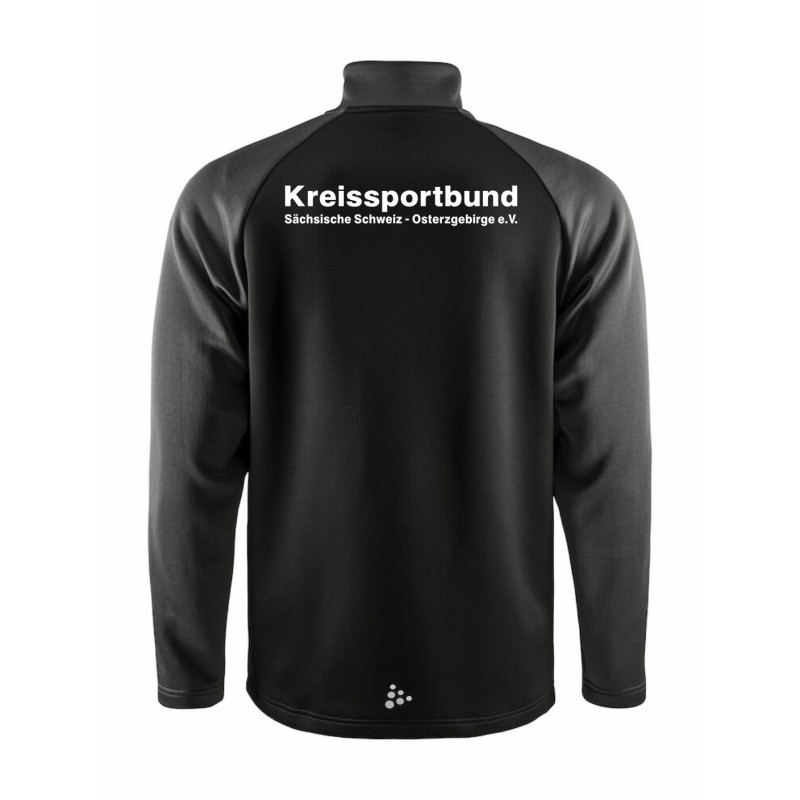 KSB SOE Herren ZipTop schwarz