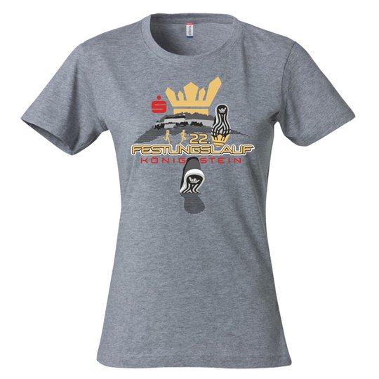 KSB SOE Festungslauf 26 T-Shirt Damen grey melange