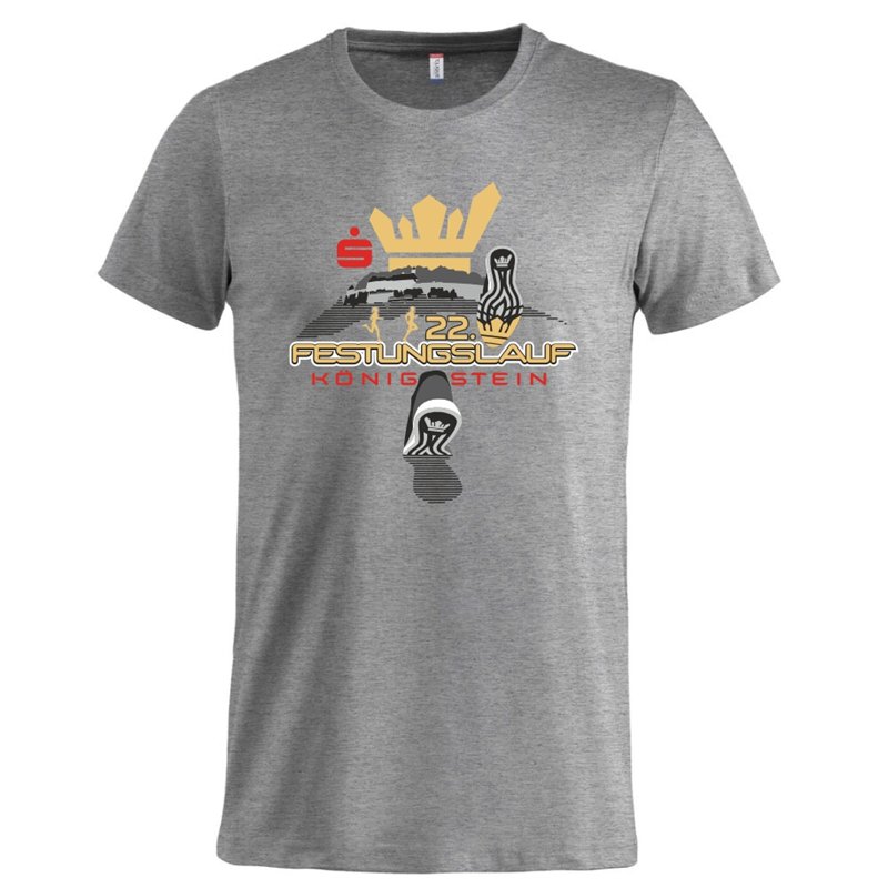 KSB SOE Festungslauf 26 T-Shirt Kinder grey melange